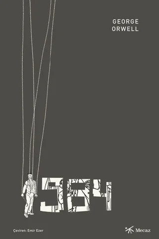 1984 – George Orwell – Mecaz Yayınları kitap kapağı