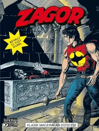 Zagor Klasik Maceralar Cilt 102 – Mauro Boselli – Lal Kitap kitap kapağı