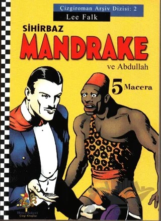 Sihirbaz Mandrake ve Abdullah – Lee Falk – Marsık Kitap kitap kapağı