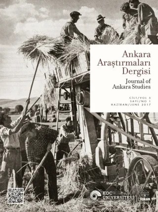 Ankara Araştırmaları Dergisi Cilt: 5 Sayı: 1 / Journal of Ankara Studies – Kolektif – VEKAM (Koç Üniversitesi Vehbi Koç Ankara Araştırmaları Uygulama ve Araştırma Merkezi) kitap kapağı