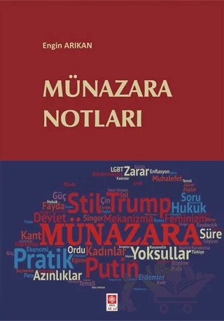 Münazara Notları – Engin Arıkan – Ekin Basım Yayın kitap kapağı