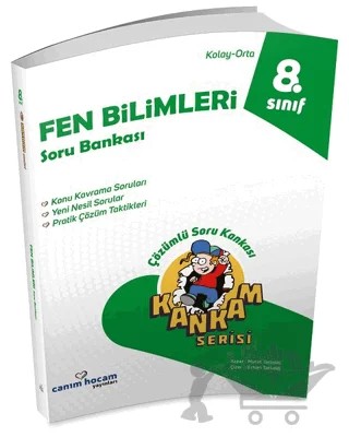 8. Sınıf Fen Bilimleri Soru Bankası – Murat Tatlıdilli – Canım Hocam Yayınları kitap kapağı