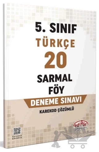 5. Sınıf Türkçe 20 Sarmal Föy Deneme Sınavı – Kolektif – Editör Yayınevi kitap kapağı