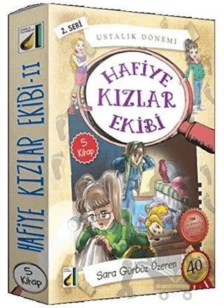 Hafiye Kızlar Ekibi 2. Seri - Ustalık Dönemi (5 Kitap Takım) – Sara Gürbüz Özeren – Damla Yayınevi kitap kapağı