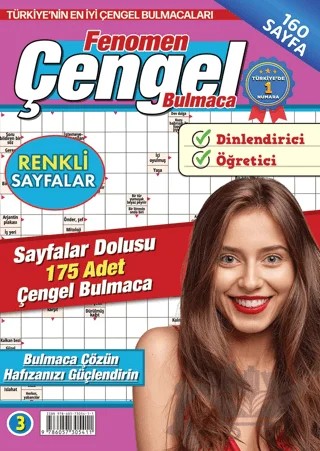 Fenomen Çengel Bulmaca 3 – Kolektif – Maxi Yayıncılık kitap kapağı