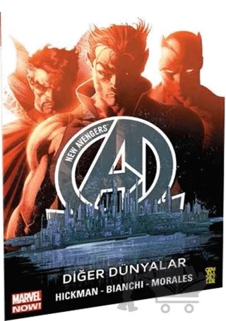 New Avengers Marvel Now! 3. Cilt: Diğer Dünyalar – Jonathan Hickman – Gerekli Şeyler Yayıncılık kitap kapağı