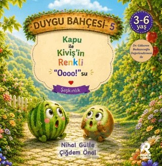 Duygu Bahçesi 5 - Şaşkınlık – Nihal Gülle, Çiğdem Önal – Raven Yayınevi kitap kapağı