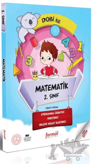 DOBİ 2. Sınıf Matematik Konu Anlatımlı – Cüneyt Dizdar – Formül Yayınları kitap kapağı