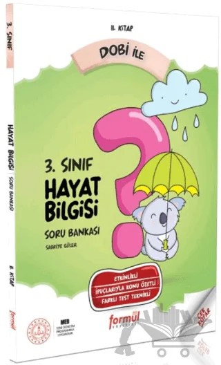 DOBİ 3. Sınıf Hayat Bilgisi Soru Bankası – Sabriye Şakar – Formül Yayınları kitap kapağı