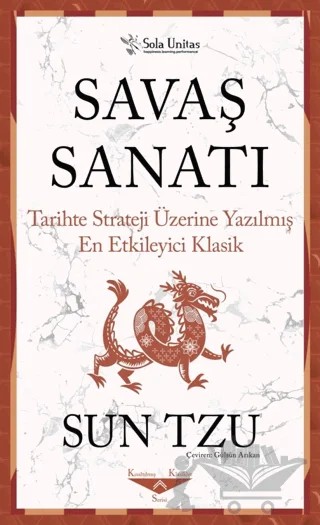 Savaş Sanatı – Sun Tzu – Sola Unitas kitap kapağı