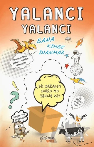 Yalancı Yalancı Sana Kimse İnanmaz – Jan Payne – Yakamoz Yayınevi kitap kapağı