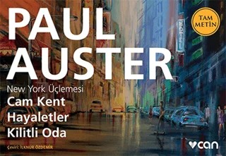 New York Üçlemesi (Mini Kitap) – Paul Auster – Can Yayınları kitap kapağı