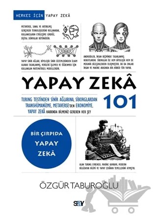 Yapay Zeka 101 – Özgür Taburoğlu – Say Yayınları kitap kapağı