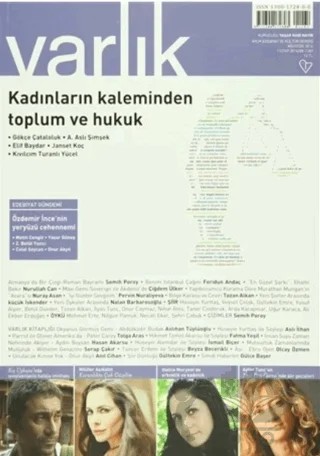 Varlık Edebiyat ve Kültür Dergisi Sayı: 1283 Ağustos 2014 – Varlık Dergisi Yayınları kitap kapağı