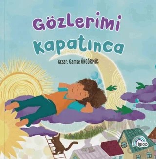 Gözlerimi Kapatınca – Gamze Üngörmüş – İgloo Yayınevi kitap kapağı