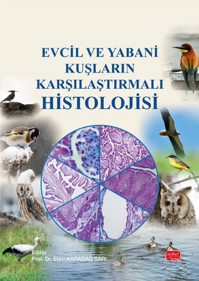 Evcil ve Yabani Kuşların Karşılaştırmalı Histolojisi – Ebru Karadağ Sarı – Nobel Bilimsel Eserler kitap kapağı