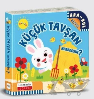 Küçük Tavşan Neredesin? – Martina Boschi – Literatür Çocuk kitap kapağı