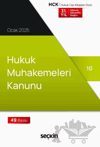 Hukuk Muhakemeleri Kanunu (Cep Kitabı) – Kollektif – Seçkin Yayıncılık kitap kapağı