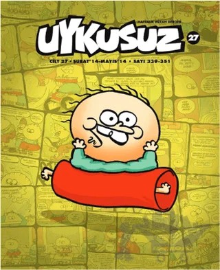 Uykusuz Dergisi Cilt: 27 – Mürekkep Basın Yayın kitap kapağı