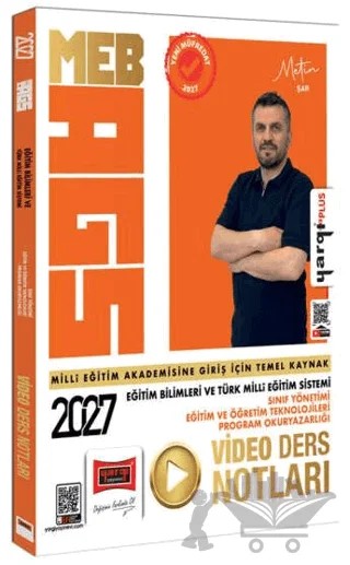 2027 MEB-AGS Eğitim Bilimleri ve Türk Milli Eğitim Sistemi Video Ders Notları – Metin Şar – Yargı Yayınevi kitap kapağı