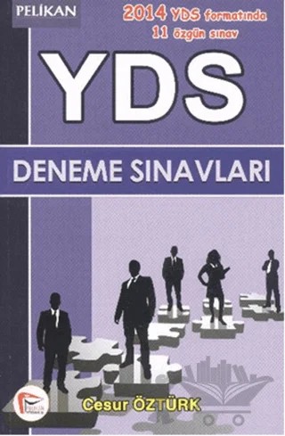 2014 YDS Deneme Sınavları – Cesur Öztürk – Pelikan Tıp Teknik Yayıncılık kitap kapağı