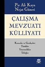 Çalışma Mevzuatı Külliyatı – Pir Ali Kaya - Nejat Güneri – Nobel Yayın kitap kapağı