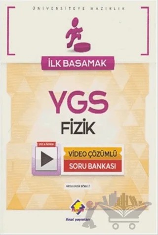 İlk Basamak YGS Fizik Video Çözümlü Soru Bankası – Abdülkadir Börklü – Final Yayınları kitap kapağı