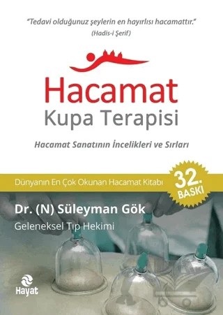 Hacamat - Kupa Terapisi – Süleyman Gök – Hayat Yayınları kitap kapağı
