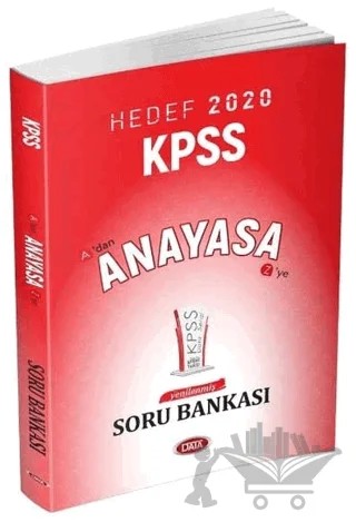 Hedef 2020 KPSS Anayasa Soru Bankası – Kolektif – Data Yayınları kitap kapağı