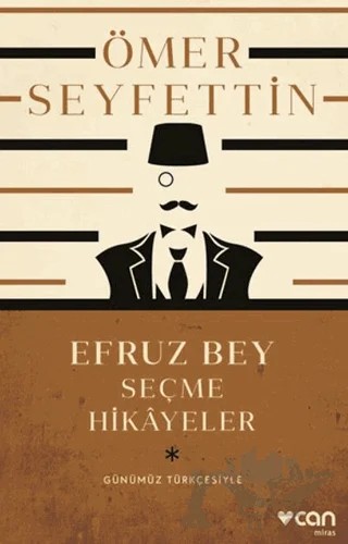 Efruz Bey – Seçme Hikâyeler – Ömer Seyfettin – Can Yayınları kitap kapağı