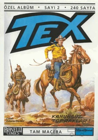 Tex Özel Albüm Sayı: 2 Kanunsuz Topraklar! – Alberto Giolitti – Oğlak Yayıncılık kitap kapağı