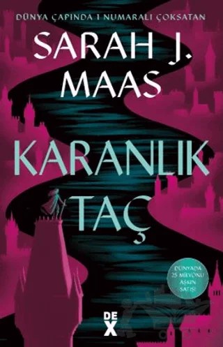 Cam Şato 2 - Karanlık Taç – Sarah J. Maas – Dex Yayınevi kitap kapağı