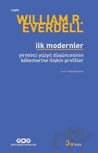 İlk Modernler – William R. Everdell – Yapı Kredi Yayınları kitap kapağı