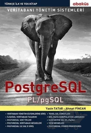 PostgreSQL – Ahmet Fincan, Yasin Tatar – Abaküs Kitap kitap kapağı