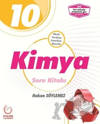 Palme 10. Sınıf Kimya Soru Kitabı – Hakan Söylemez – Palme Yayınları kitap kapağı