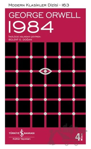 1984 – George Orwell – İş Bankası Kültür Yayınları kitap kapağı
