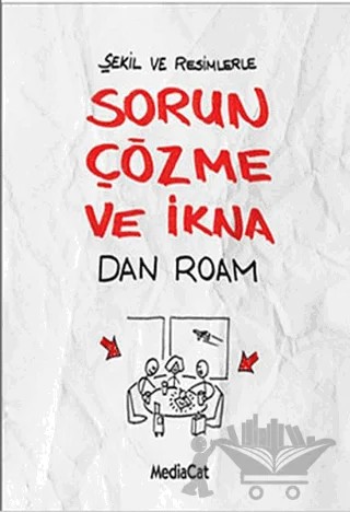 Şekil ve Resimlerle Sorun Çözme ve İkna – Dan Roam – MediaCat Kitapları kitap kapağı