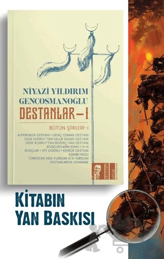 Destanlar - 1 – Niyazi Yıldırım Gençosmanoğlu – Ahlat Yayınları kitap kapağı