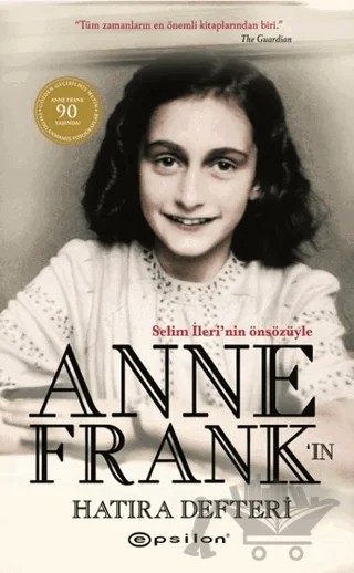 Anne Frank’in Hatıra Defteri – Anne Frank – Epsilon Yayınevi kitap kapağı