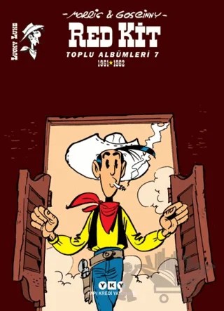 Red Kit: Toplu Albümleri 7 – Morris – Yapı Kredi Yayınları kitap kapağı