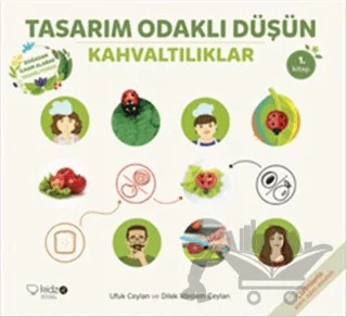 Tasarım Odaklı Düşün - Kahvaltılıklar – Ufuk Ceylan – Redhouse Kidz Yayınları kitap kapağı