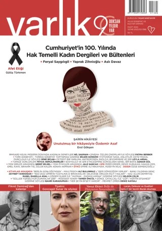Varlık Edebiyat ve Kültür Dergisi Sayı: 1386 Mart 2023 – Varlık Dergisi Yayınları kitap kapağı