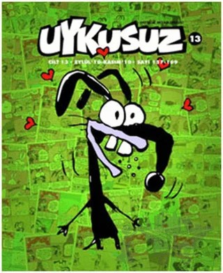 Uykusuz Dergisi Cilt: 13 – Mürekkep Basın Yayın kitap kapağı