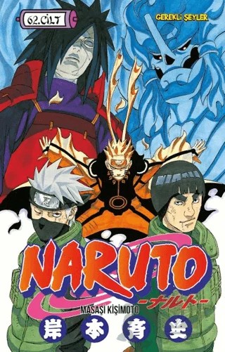Naruto 62. Cilt – Masaşi Kişimoto – Gerekli Şeyler Yayıncılık kitap kapağı