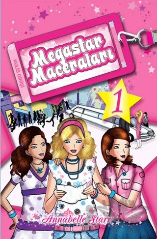 Megastar Maceraları 1 - Mirage – Sarah Delmege – Doğan Egmont Yayıncılık kitap kapağı