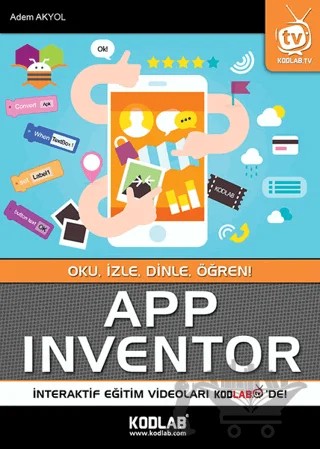 App İnventor – Adem Akyol – Kodlab Yayın Dağıtım kitap kapağı