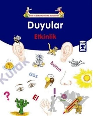 Duyular Etkinlik – Esim Akdeniz Tüccar – Timaş Çocuk kitap kapağı