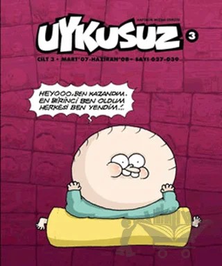 Uykusuz Dergisi Cilt 3 – Mürekkep Basın Yayın kitap kapağı