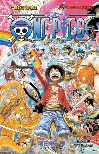 One Piece 62. Cilt – Eiiçiro Oda – Gerekli Şeyler Yayıncılık kitap kapağı
