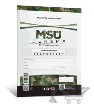 2025 MSÜ Deneme Tamamı Video Çözümlü